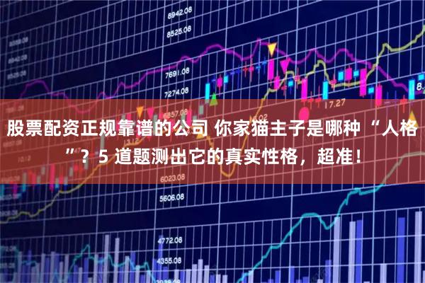股票配资正规靠谱的公司 你家猫主子是哪种 “人格”？5 道题测出它的真实性格，超准！